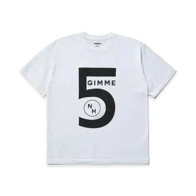 NEIGHBORHOOD x Gimme Five . Tee SS-2 "White"