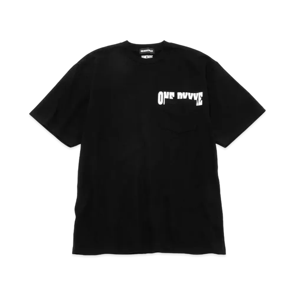 GOD SELECTION XXX x ONE PIECE T-SHIRT GX-A22-OPST-01 "Black"