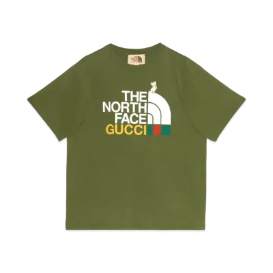 Gucci x The North Face T-shirt "Dark Green"
