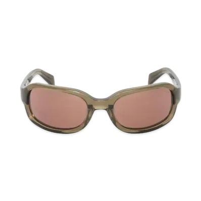Stussy Rome Sunglasses "Brown / Pink Lens"