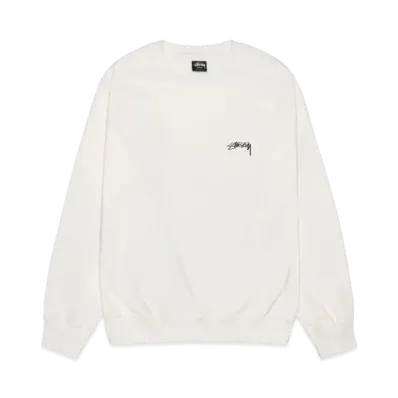 Stussy Smooth Stock Pigment Dyed Crew "Natural" (FA24)