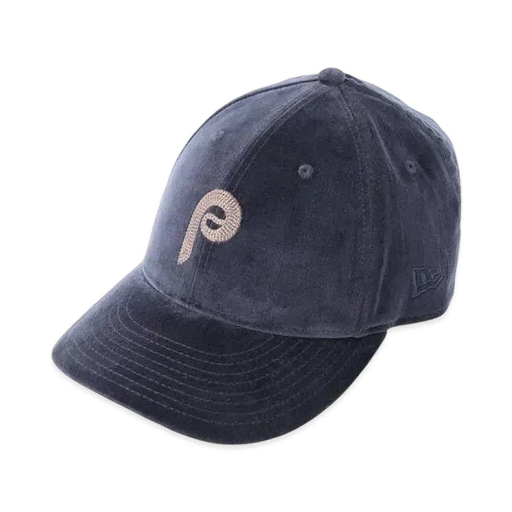 NEW ERA x JOURNAL STANDARD relume Low Profile 9Fifty(TM) Phillies Velour "Navy"