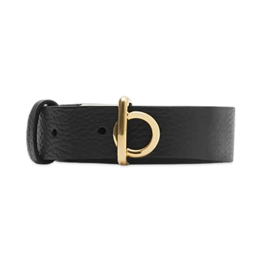 Burberry Leather Rocking Horse Belt "Black"