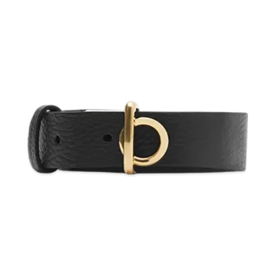 Burberry Leather Rocking Horse Belt "Black"