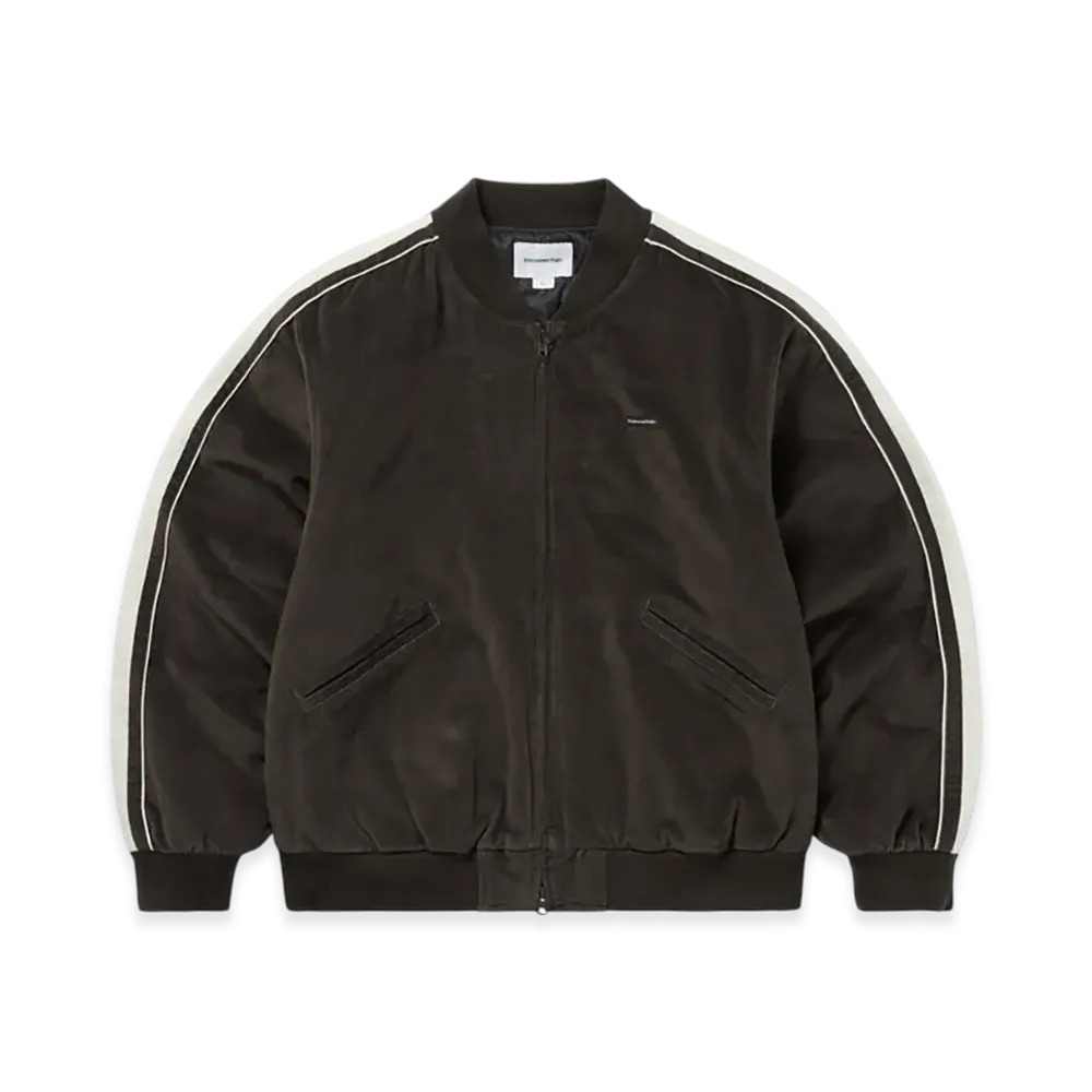 thisisneverthat Velvet Track Jacket "Brown"