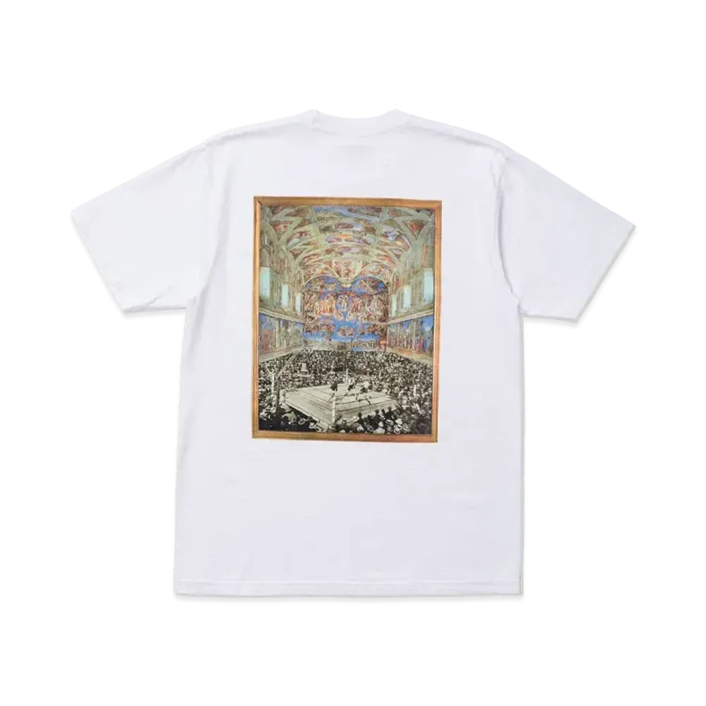 UNDEFEATED SISTINE CHAPEL S/S TEE - 80310 "White"