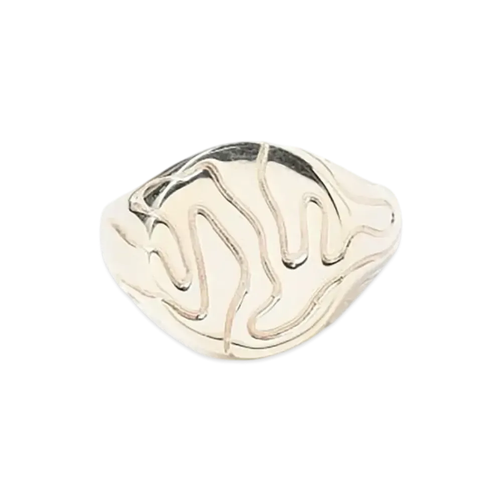 BEAMS FUTURE ARCHIVE x Octi Globe Stacking Ring "Silver"
