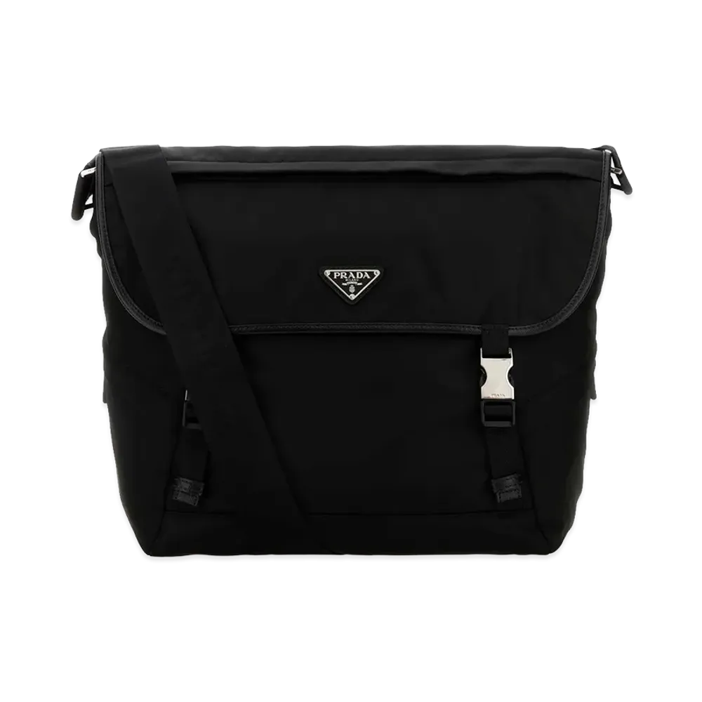 PRADA Re-Nylon Shoulder Bag "Black"