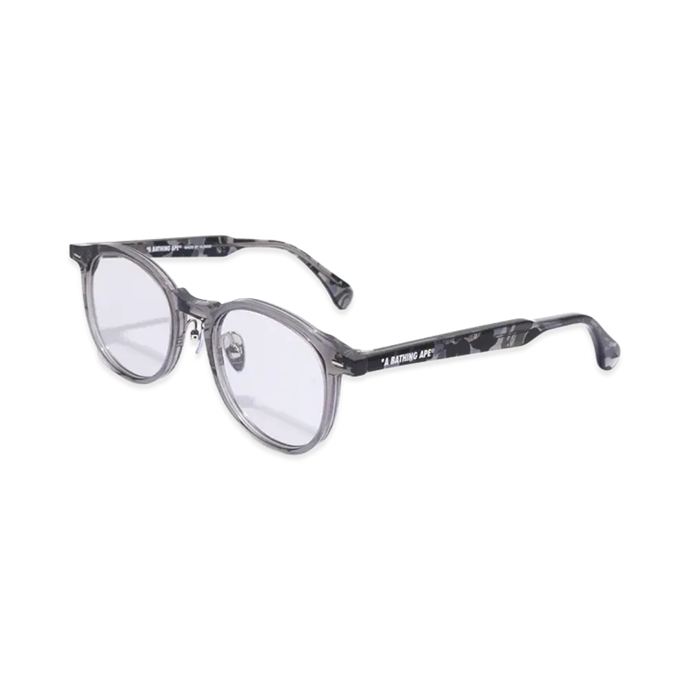 A BATHING APE Optical Frame #13 "Gray/Silver"