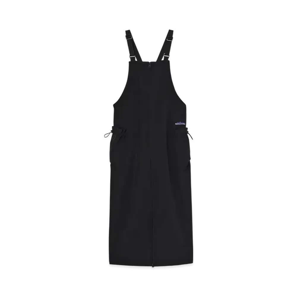 THOUSAND MILE Front Zip Salopette OP "Black"