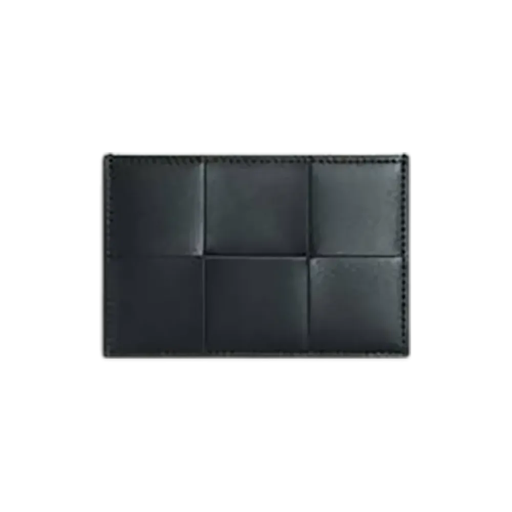 Bottega Veneta Cassette Credit Card Case "Aldoars/Cypress"