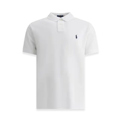 Polo Ralph Lauren Polo Shirt With Buttons And Logo "White"