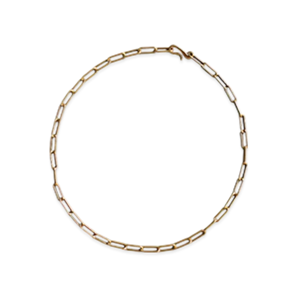 TEN. Rect Chain Necklace "Gold"