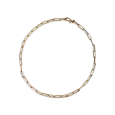 TEN. Rect Chain Necklace "Gold"