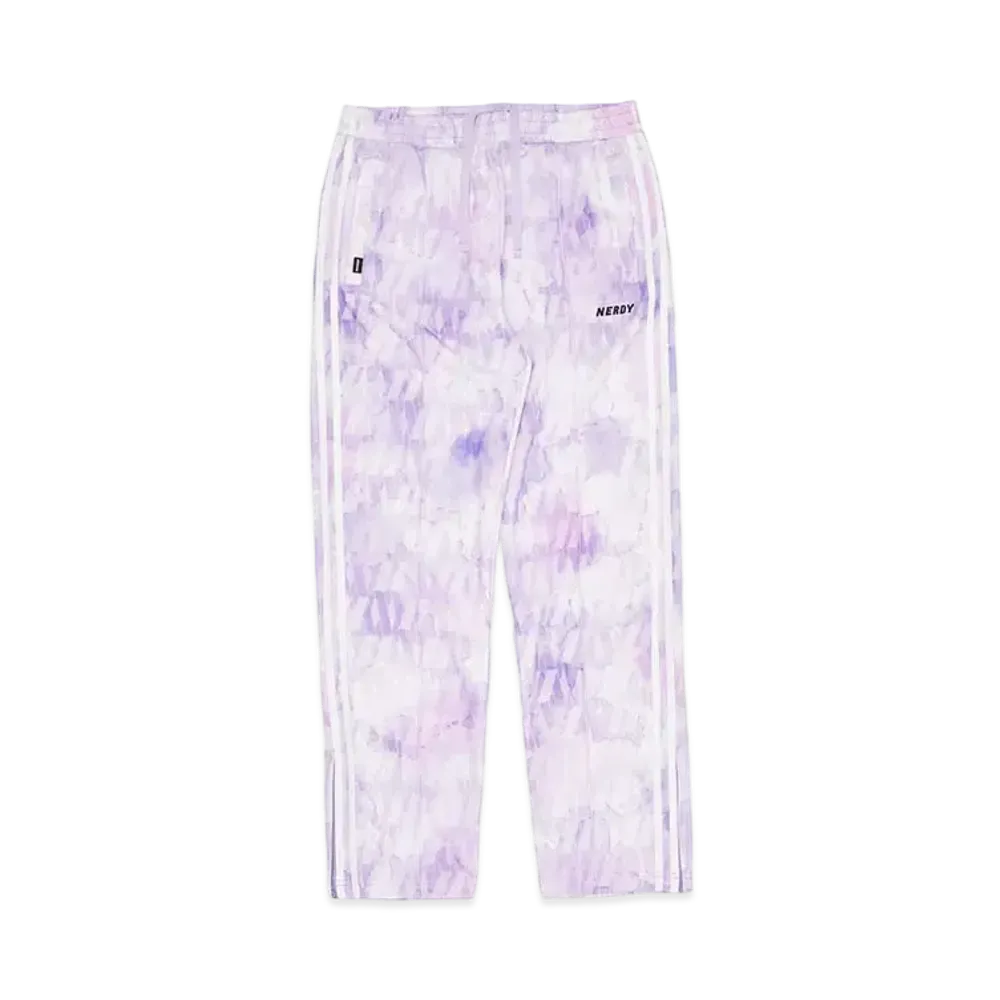 atmos x NERDY DNA Watercolor Brush Brush Track Pants "Purple"