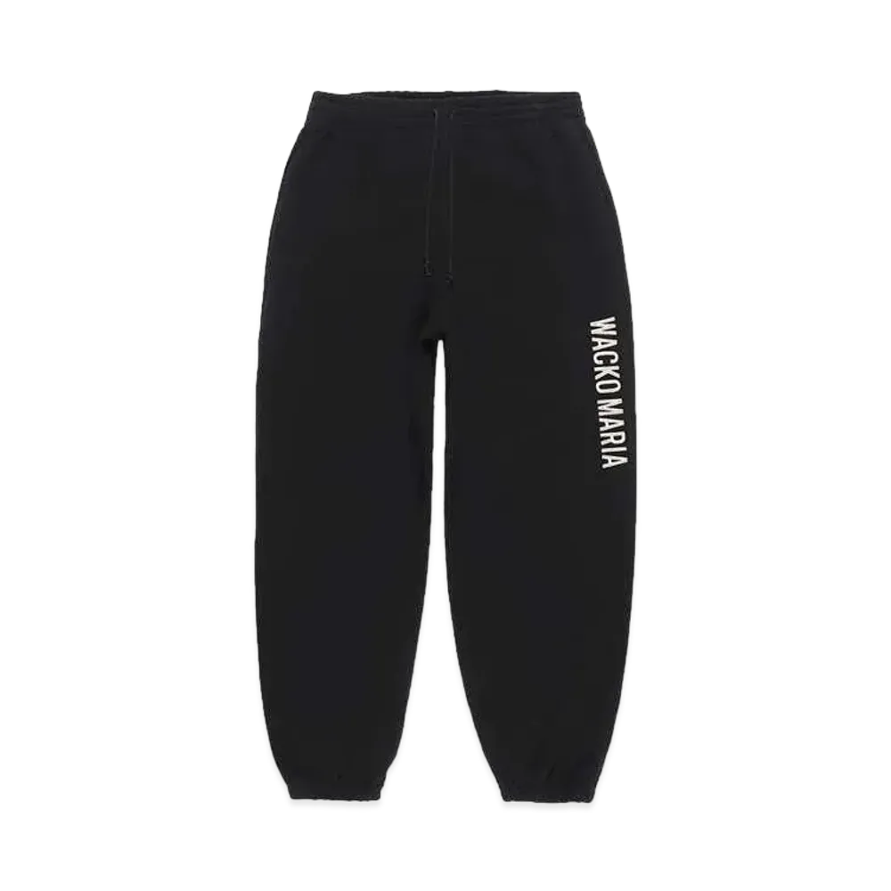 WACKO MARIA Middle Weight Sweat Pants "Black"