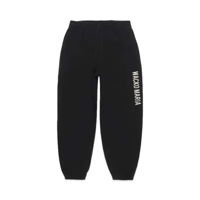 WACKO MARIA Middle Weight Sweat Pants "Black"