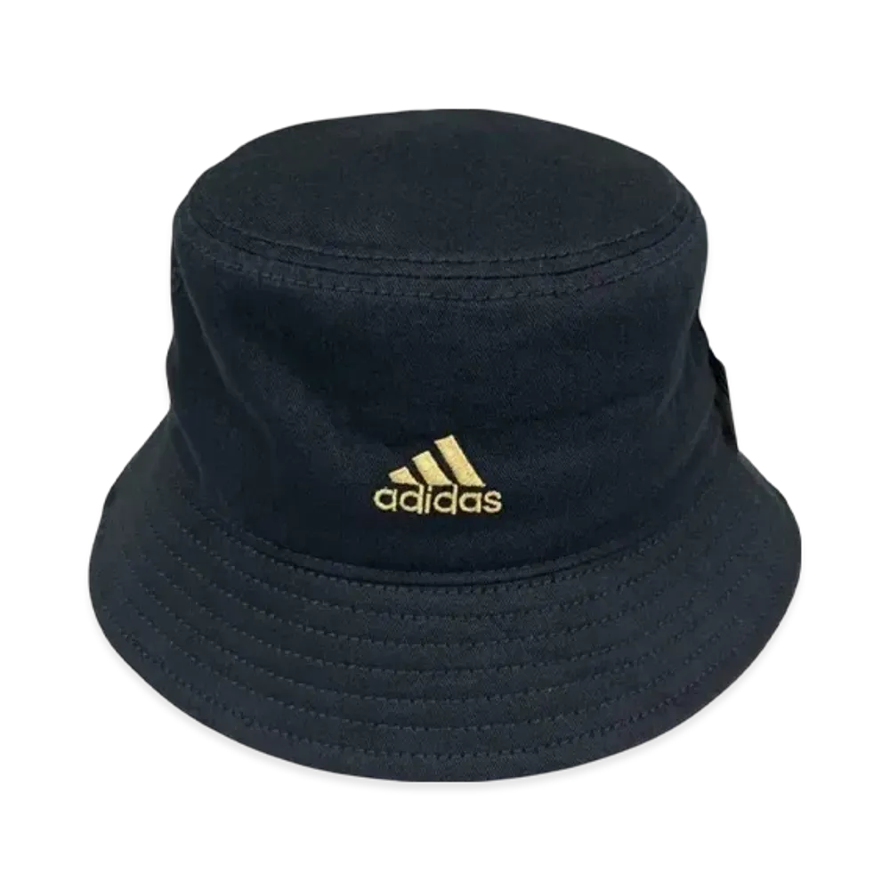 adidas OC Logo Bucket Hat "Black/Gold"