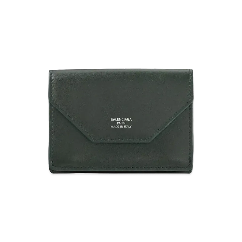 BALENCIAGA Envelope Mini Wallet Japan Exclusive Color "Dark Green"