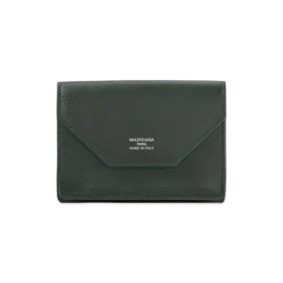 BALENCIAGA Envelope Mini Wallet Japan Exclusive Color "Dark Green"