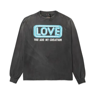 Saint Mxxxxxx Love Long Sleeve T-Shirt "Black"