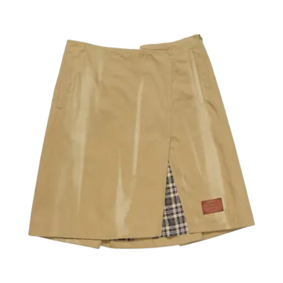 Acne Studios Twill Skirt "Beige"