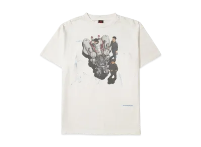 SAINT Mxxxxxx 24SS x FREEDOM Bike Short Sleeve T-Shirt "White"