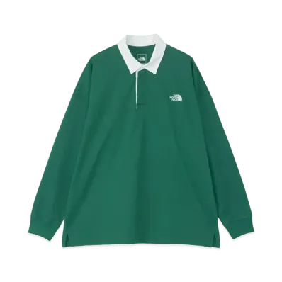 The North Face Long Sleeve Rugby Shirt "TNF Green"