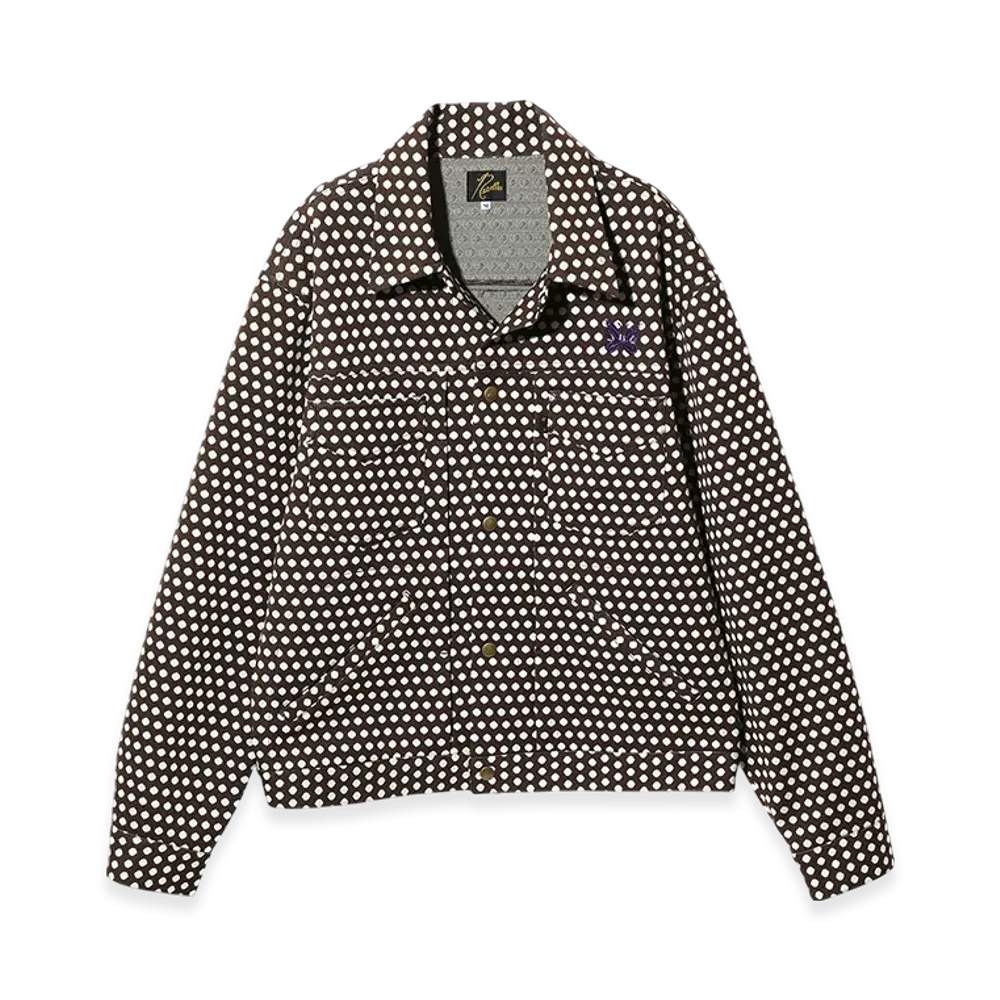 NEEDLES Penny Jean Jacket - Poly JQ. "Polka Dot"