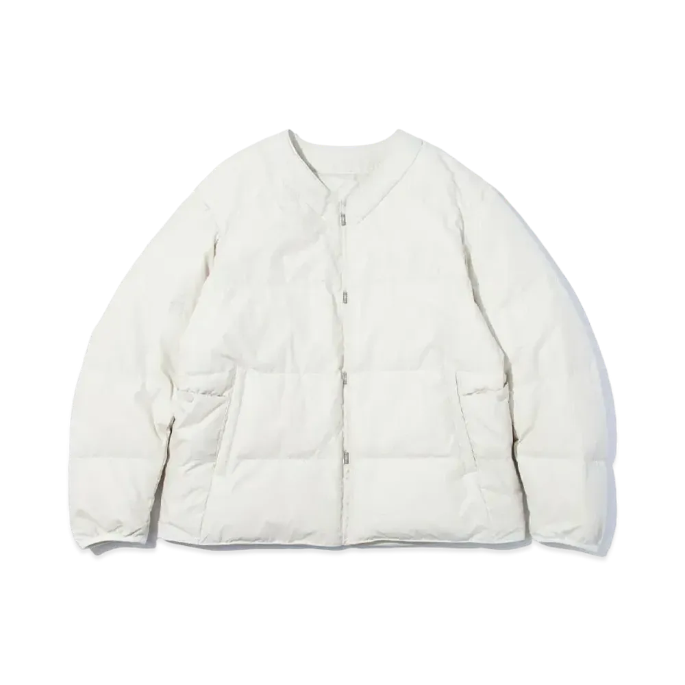 F/CE. Reversible Recycle Down Cardigan "Ivory"