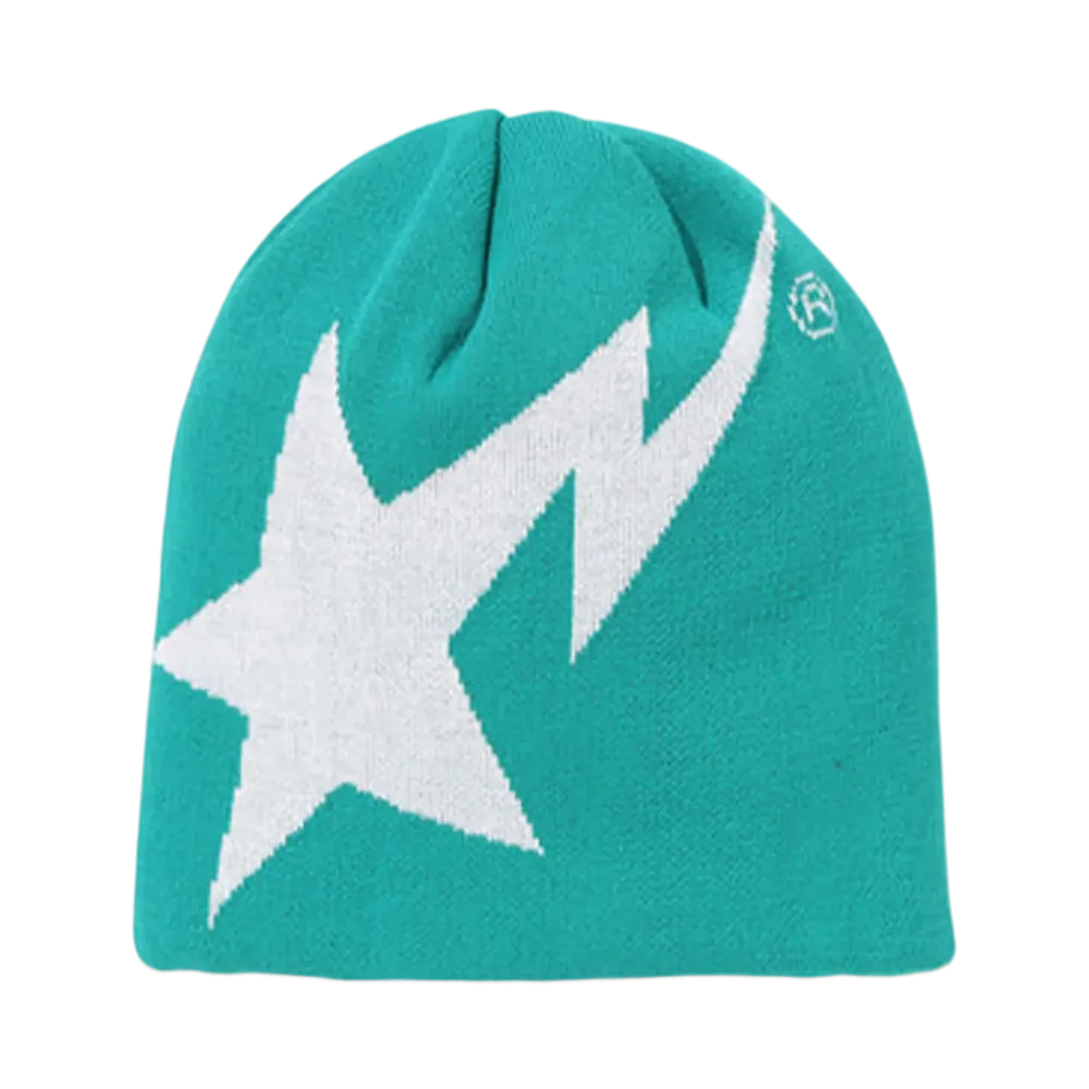 A BATHING APE Sta Knit Cap "Green"