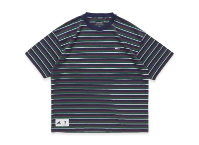 DESCENDANT Horizontal Stripe SS "Green"