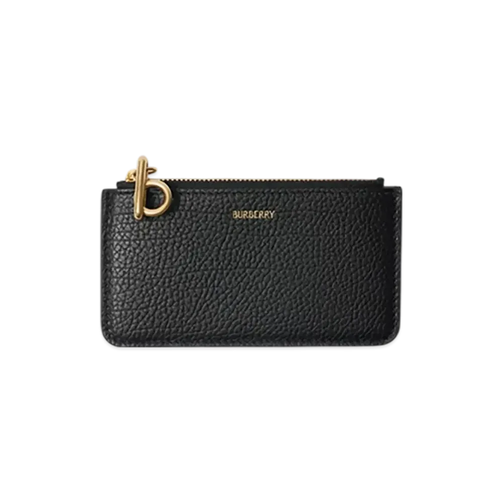 Burberry Rocking Horse Zip Card Case "Black"
