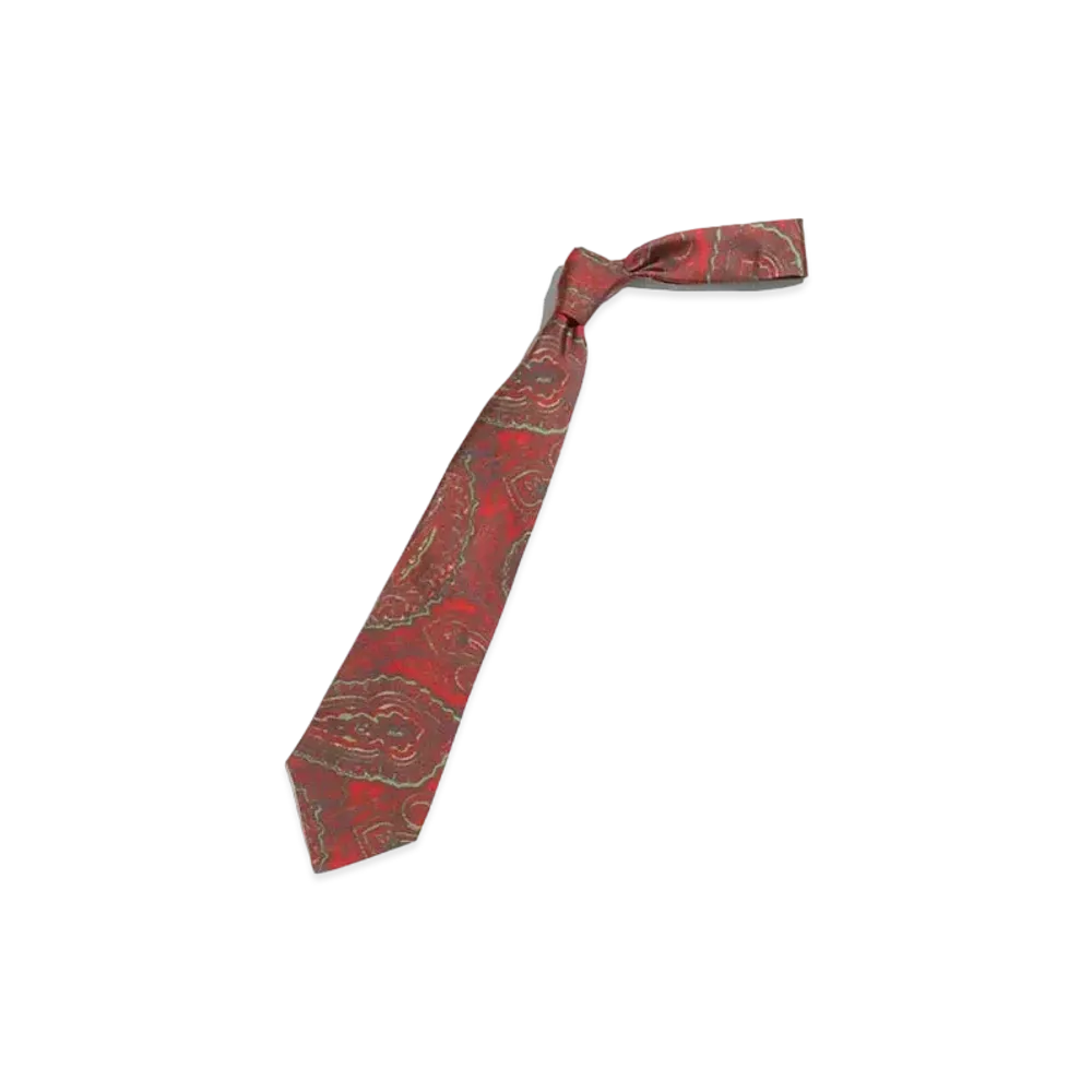 Needles NECK TIE - SILK TWILL / PAISLEY PT. "Red"