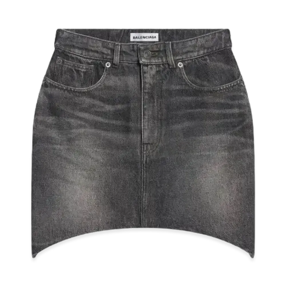 BALENCIAGA Women's Hourglass Skirts "Black"