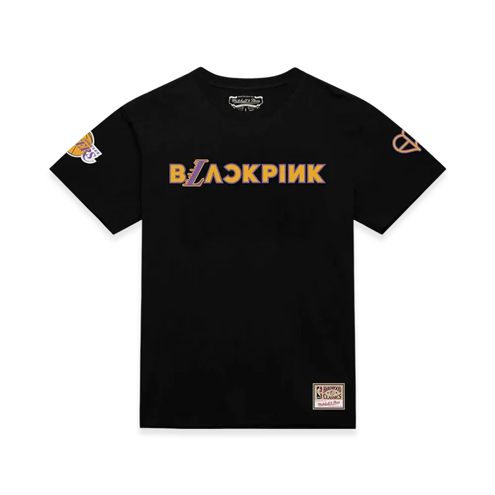 Mitchell & Ness x BLACKPINK Lakers Tee "Black"