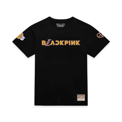 Mitchell & Ness x BLACKPINK Lakers Tee "Black"