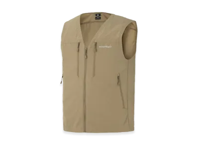 mont-bell O.D. V-Neck Vest "Tan"