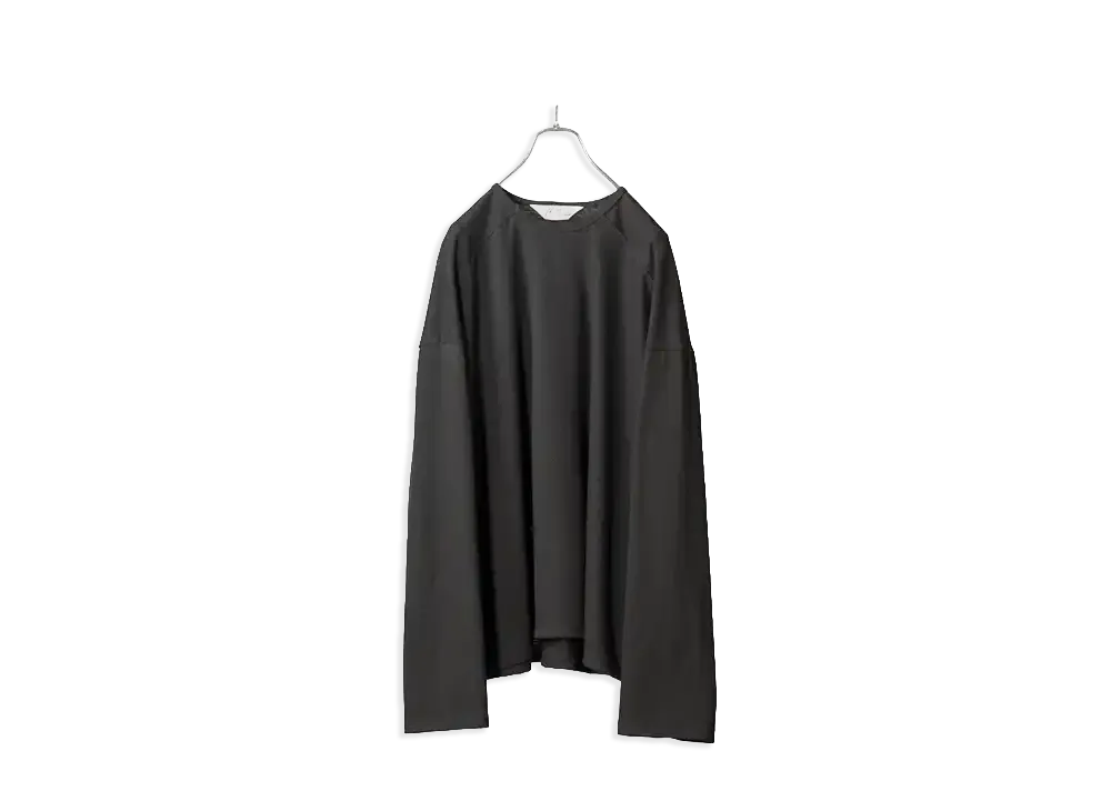 ANCELLM C/R LS T-Shirt "Black"