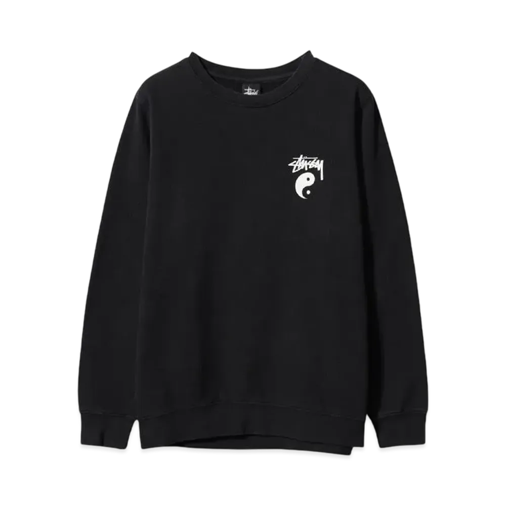 STUSSY Yingyang Sweat "BLACK"