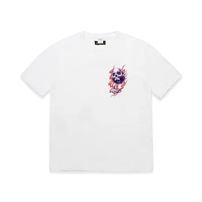 WACKO MARIA x 56 Tattoo Studio/Washed Heavy Weight T-Shirt "White"