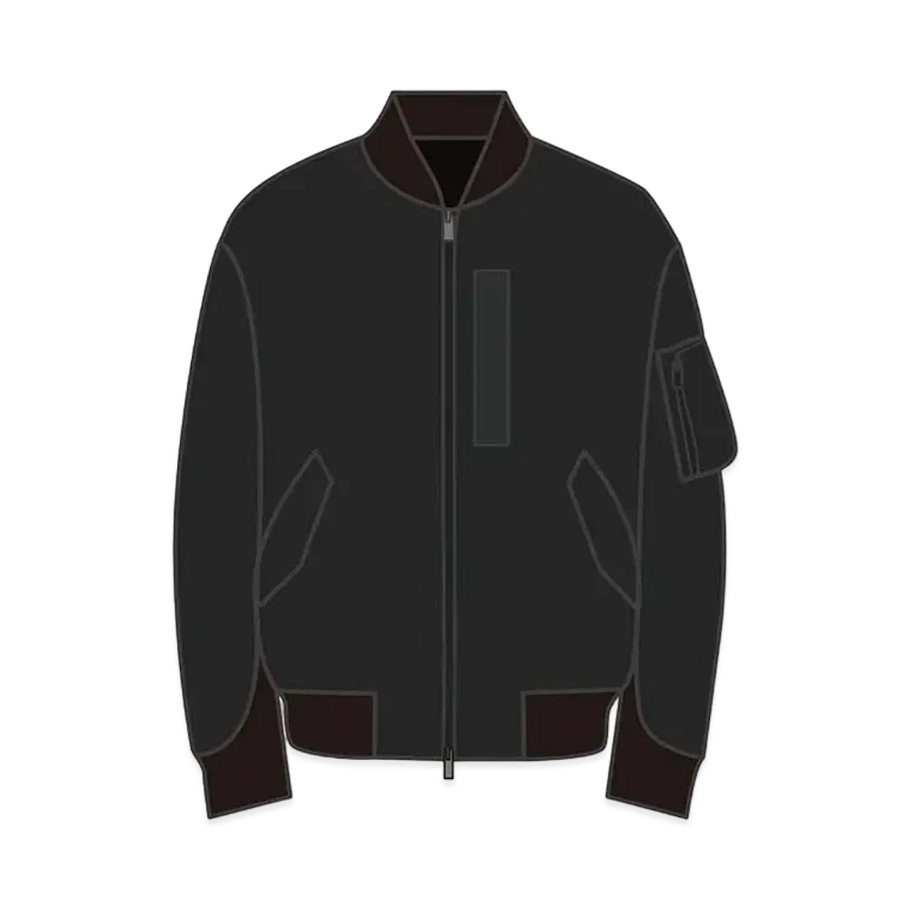 UNIQLO +J Hybrid Down OverSize MA-1 Blouson 445765 "Black"