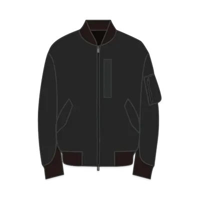 UNIQLO +J Hybrid Down OverSize MA-1 Blouson 445765 "Black"