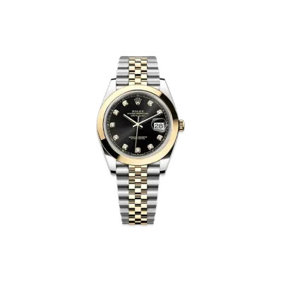 ROLEX Datejust 41 Oystersteel & Yellow Gold "Black"
