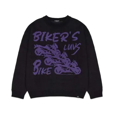 atmos pink x Love Is True Rc Bike Knit "Black"