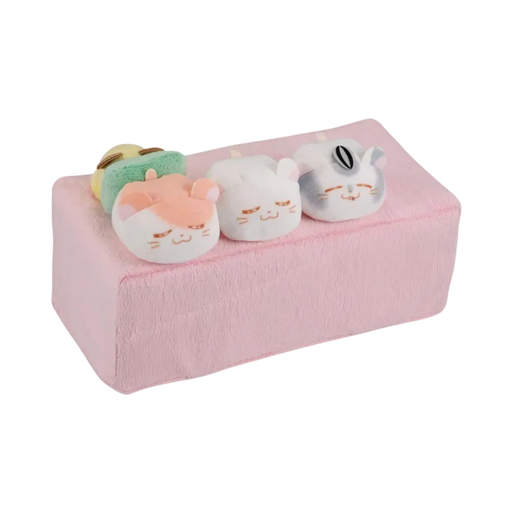 BANDAI "Ichiban Kuji" -Hamtaro ~The Ham-chans! They're coming soon!~- A Prize Ham-chans Nap Tissue Case