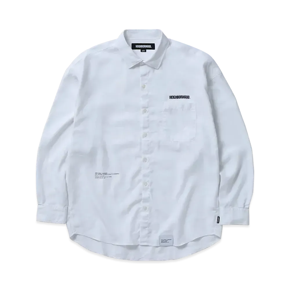 NEIGHBORHOOD Over Shirt LS "White"
