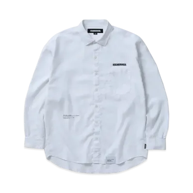NEIGHBORHOOD Over Shirt LS "White"