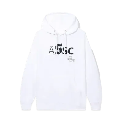 ANTI SOCIAL SOCIAL CLUB x FRAGMENT Type A White Hoodie "White"