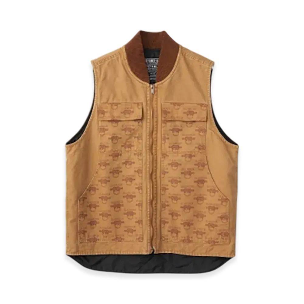 HYSTERIC GLAMOUR Hysteric Handcuffs Duck Vest "Beige"